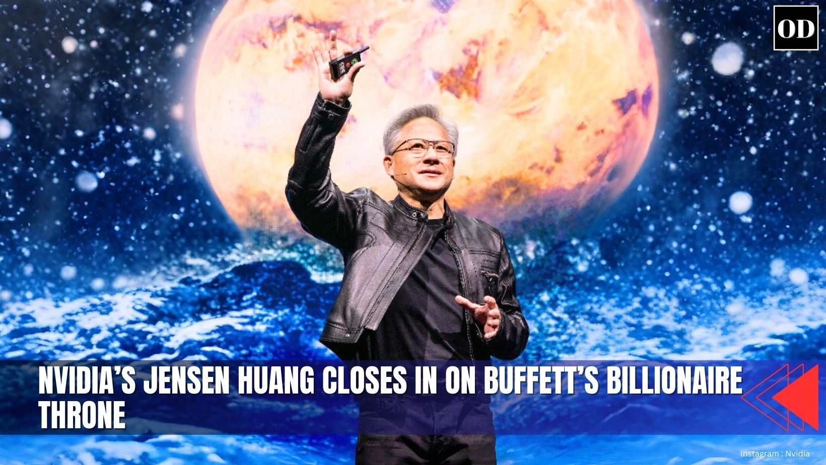 Silicon Surge: Nvidia’s Jensen Huang Closes In on Buffett’s Billionaire Throne 1 Jensen Huang’s meteoric rise in wealth mirrors Nvidia’s dominance in the AI revolution, as he edges toward Warren Buffett’s legendary status. ✍️ Rewritten Article: Jensen Huang, co-founder and CEO of Nvidia, is now within striking distance of Warren Buffett on the global wealth leaderboard — and may soon surpass him. At 63, Huang’s net worth has soared to $142 billion, with a staggering $27.6 billion gain since the start of 2025, according to Bloomberg. His fortune is largely tied to his 3.5% stake in Nvidia, which recently became the world’s most valuable public company. On Wednesday, Nvidia’s market cap briefly crossed the $4 trillion mark — a historic milestone. Its stock has climbed 22% year-to-date, fueled by the company’s pivotal role in powering artificial intelligence systems across the tech industry. Loop Capital analyst Ananda Baruah believes Nvidia’s valuation could climb even higher — potentially peaking near $6 trillion, according to Forbes. Meanwhile, Buffett’s net worth stands at $144 billion, up $2.19 billion this year. His firm, Berkshire Hathaway, has seen a 5% stock increase in 2025. Yet, Nvidia’s explosive growth could soon push Huang ahead of the Oracle of Omaha. Buffett, now 94, continues his philanthropic legacy. In June, he donated $6 billion to five charities, bringing his lifetime giving to over $60 billion — more than his entire net worth back in 2006, when he ranked second globally behind Bill Gates. Still, Huang’s ascent isn’t without volatility. Nvidia’s stock plunged 17% on January 27, after reports that Chinese AI firm DeepSeek used downgraded Nvidia chips, triggering investor panic. It marked the largest single-day drop in U.S. corporate history, erasing nearly $600 billion in market value. Another dip came on March 3, when President Donald Trump announced tariffs on Mexico, where Nvidia manufactures some of its products. The stock fell 9%, but has rebounded strongly since June. Huang founded Nvidia in 1993 with engineers Chris Malachowsky and Curtis Priem — none of whom had prior experience running a company. On the Acquired podcast, Huang reflected on the journey: “If we realized the pain and suffering... I don’t think anybody would start a company.” “That’s the superpower of an entrepreneur — they don’t know how hard it is. They just ask, ‘How hard can it be?’” 🖼️ Suggested Image Idea: A recent photo of Jensen Huang at a tech conference or Nvidia keynote, ideally with AI-themed visuals in the background. Search terms: “Jensen Huang Nvidia 2025 keynote” or “Jensen Huang AI conference photo” Credit suggestion: © Getty Images / Bloomberg / Nvidia Corp Want me to rework another article or build a series around tech billionaires and the AI boom? Let’s keep the momentum going!