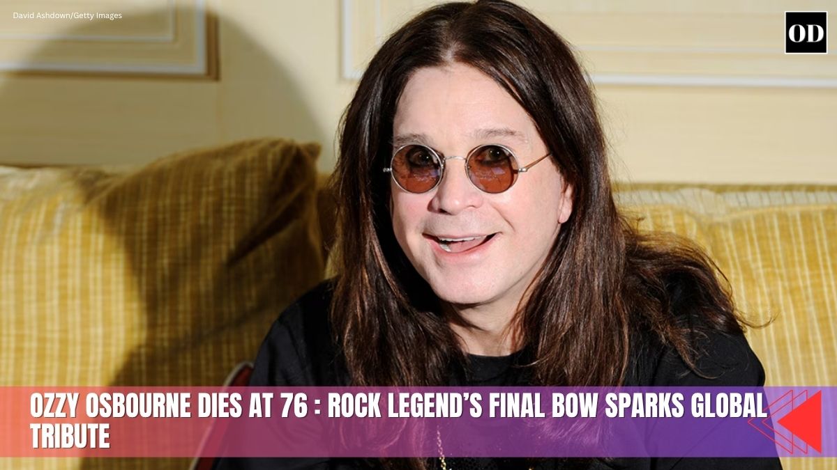 Ozzy Osbourne Dies at 76: Rock Legend’s Final Bow Sparks Global Tribute 1 Weeks after his farewell concert, Ozzy Osbourne passes away surrounded by family — leaving behind a legacy that shaped heavy metal and pop culture alike.