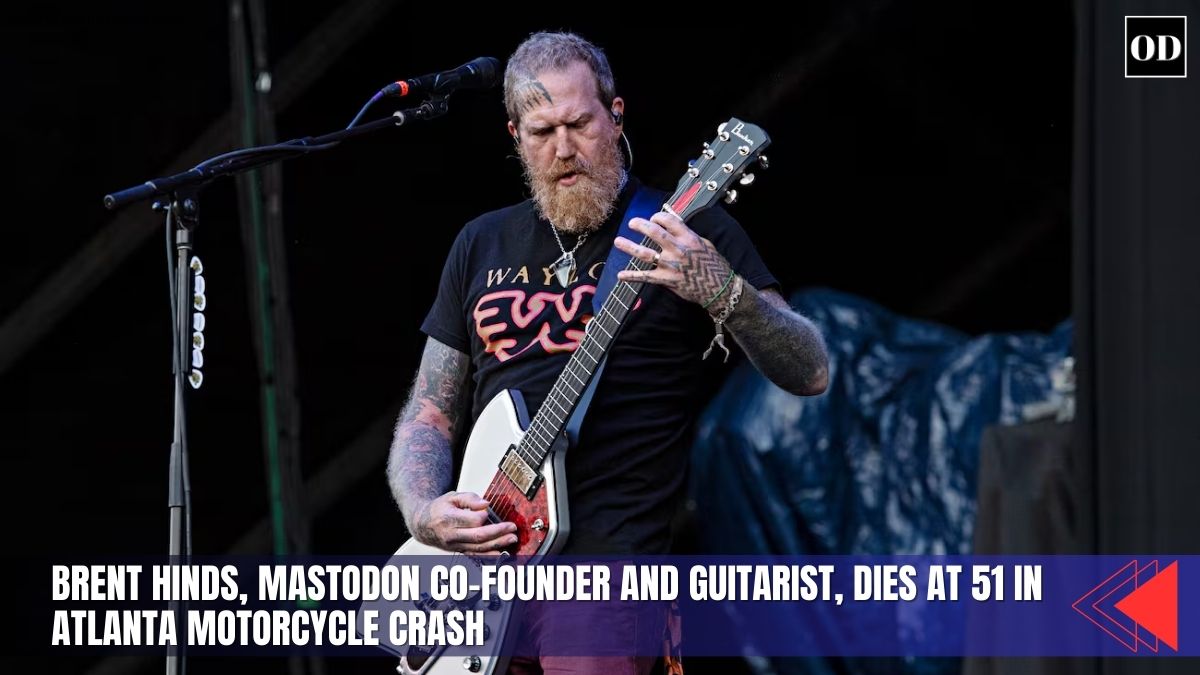 Brent Hinds, Mastodon Co-Founder and Guitarist, Dies at 51 in Atlanta Motorcycle Crash 1 The heavy metal world mourns Brent Hinds, whose creative force helped shape Mastodon’s sound and legacy. He died in a tragic motorcycle accident on August 20.