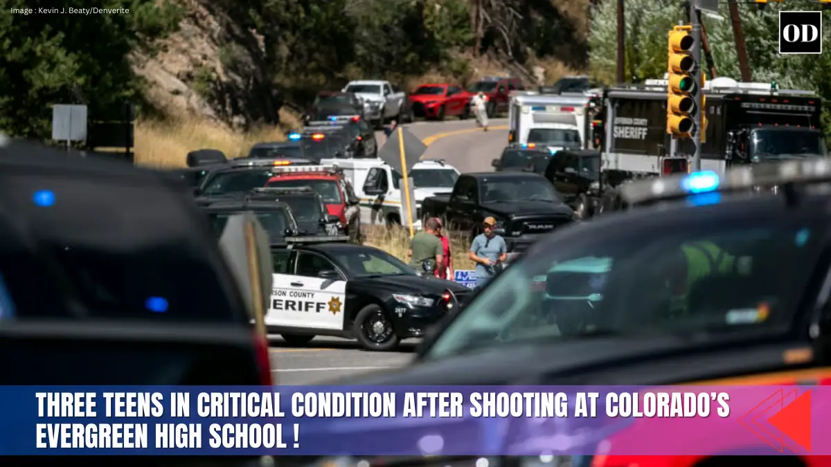Three Teens in Critical Condition After Shooting at Colorado’s Evergreen High School 1 A quiet Denver suburb was shaken Wednesday afternoon when a student opened fire at Evergreen High School, leaving three teenagers — including the suspected shooter — critically injured.