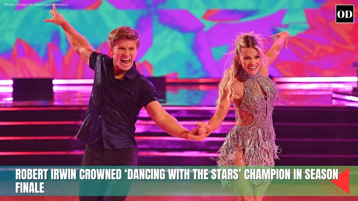 Robert Irwin Crowned ‘Dancing with the Stars’ Champion in Season Finale 1 Robert Irwin Crowned ‘Dancing with the Stars’ Champion in Season Finale