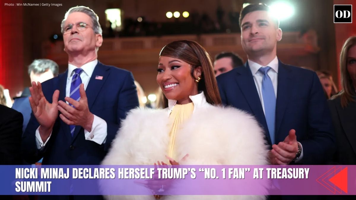 Nicki Minaj Declares Herself Trump’s “No. 1 Fan” at Treasury Summit