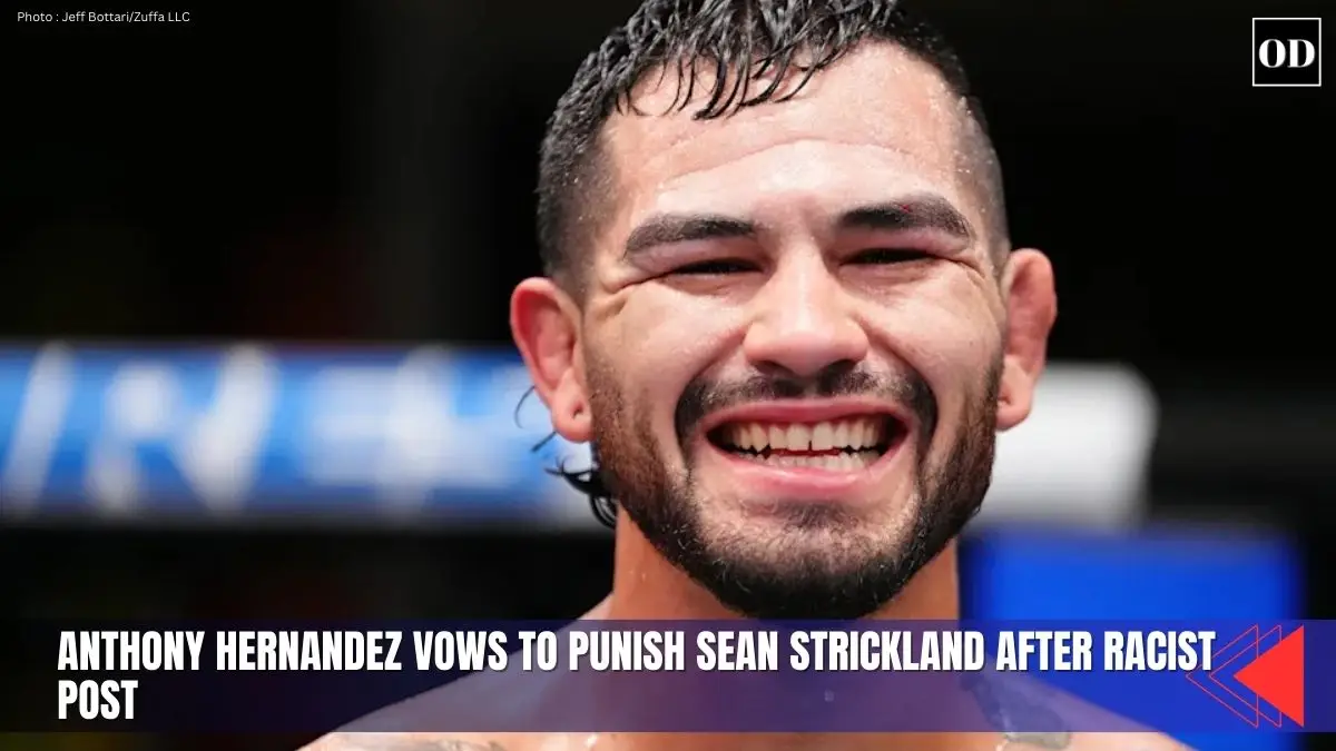 The UFC middleweight contender says he’ll “torture” Strickland in their upcoming bout after derogatory remarks targeting his Mexican heritage.