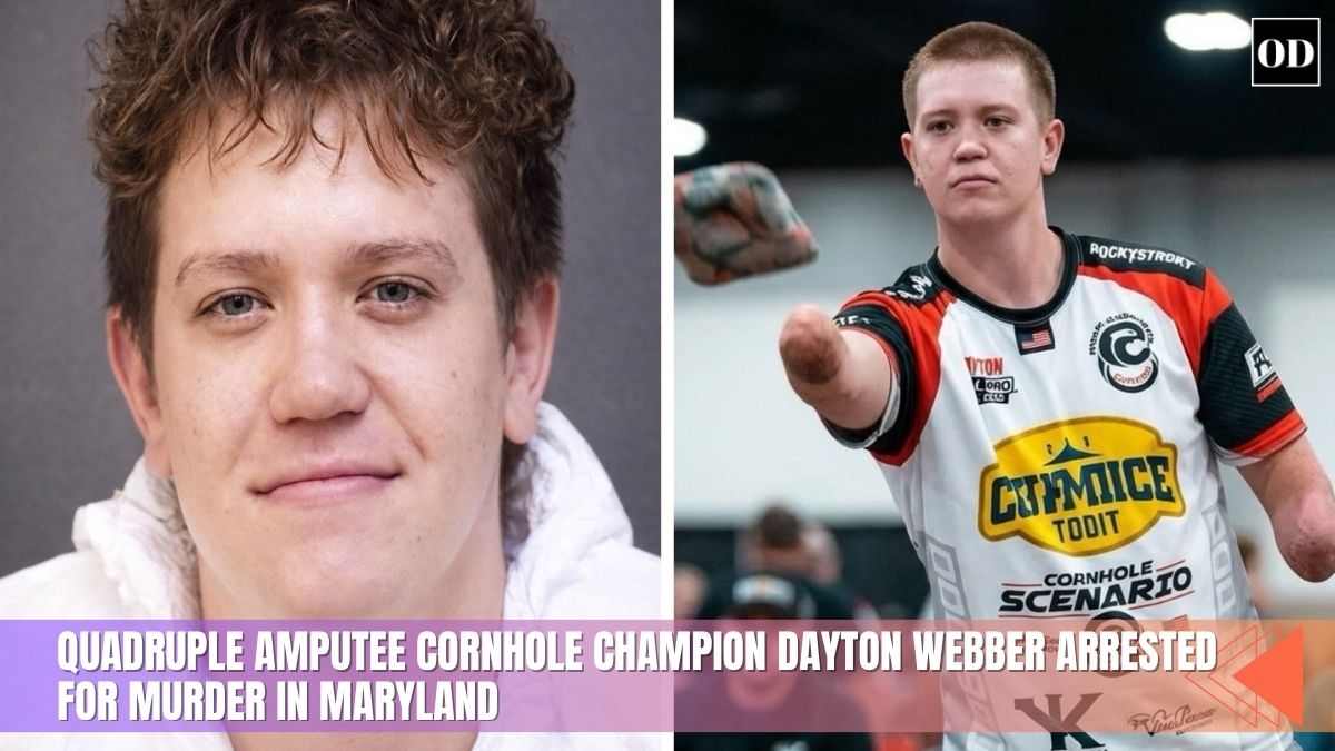 Quadruple Amputee Cornhole Champion Dayton Webber Arrested for Murder in Maryland