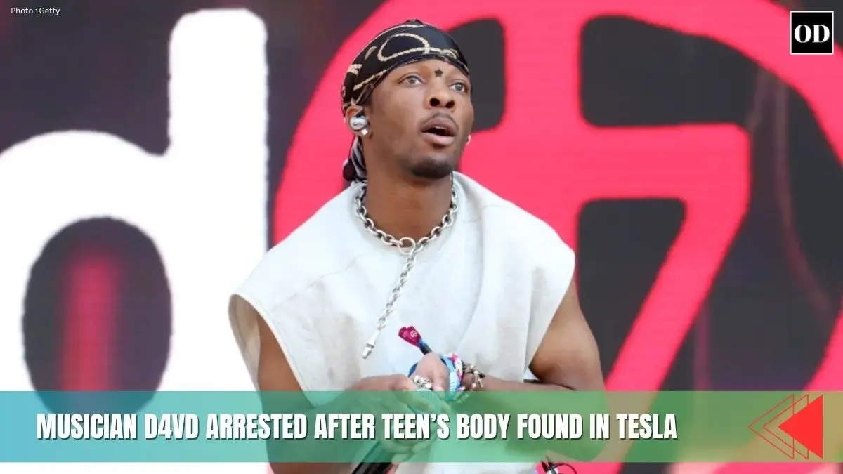 Authorities say the 21-year-old singer, born David Anthony Burke, is being held without bail in Los Angeles.