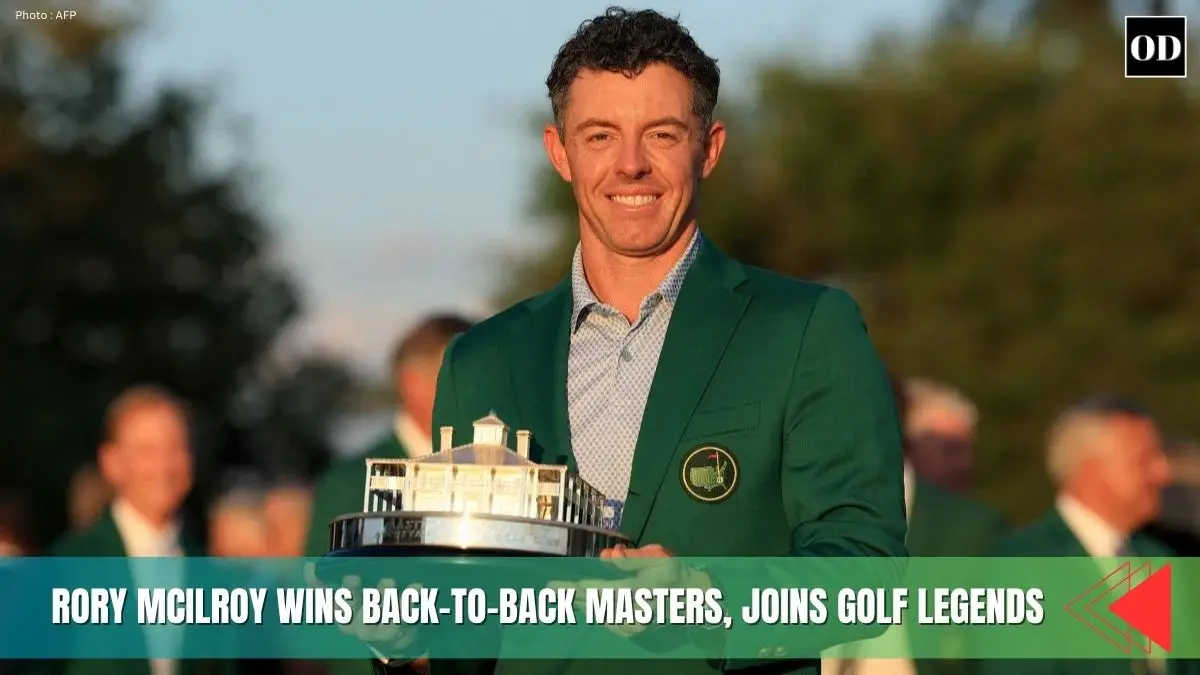 Rory McIlroy Wins Back-to-Back Masters, Joins Golf Legends 1 Rory McIlroy Wins Back-to-Back Masters Joins Golf Legends