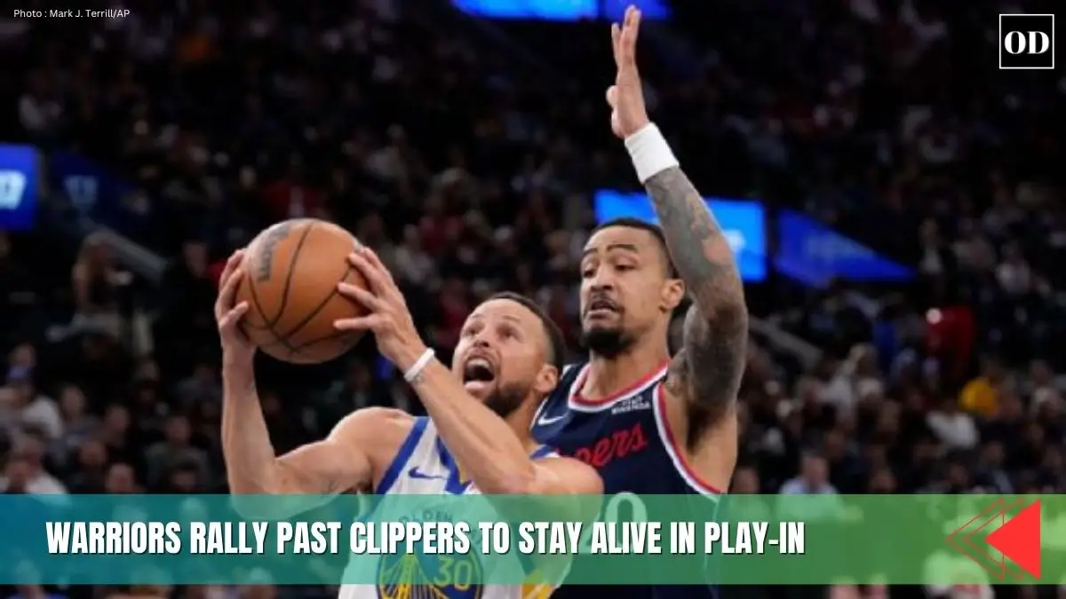 Stephen Curry’s 35 points and Draymond Green’s lockdown defense carried Golden State to a 126–121 comeback win.